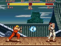 une photo d'Ã©cran de Super Street Fighter 2 sur Nintendo Super Nes